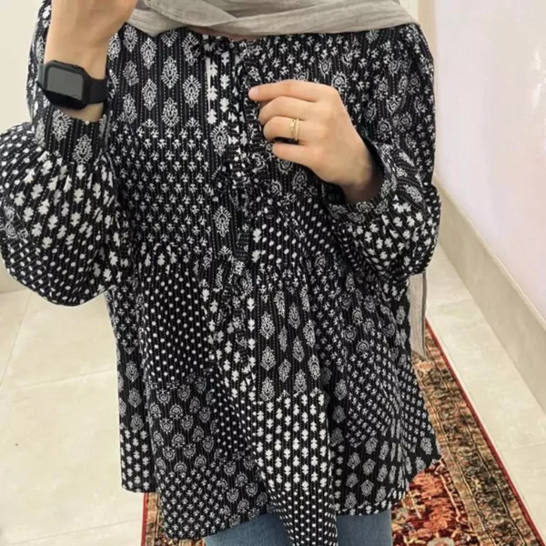 شومیز بالتیک چهل تکه