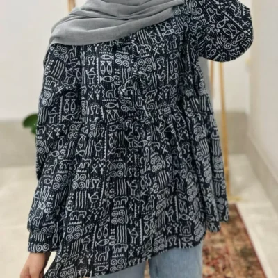 شومیز باتیک فیل ماهی